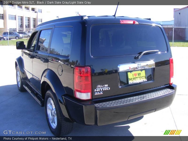Black / Dark Slate Gray/Light Slate Gray 2007 Dodge Nitro SLT
