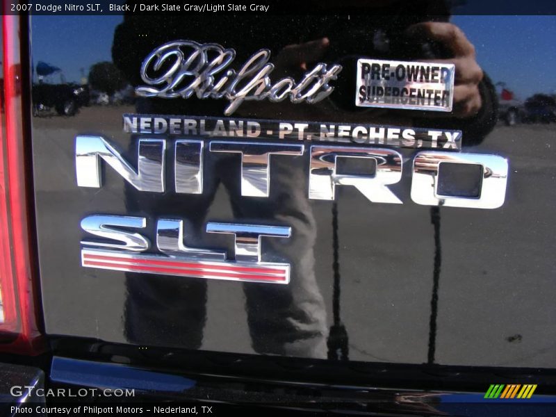 Black / Dark Slate Gray/Light Slate Gray 2007 Dodge Nitro SLT