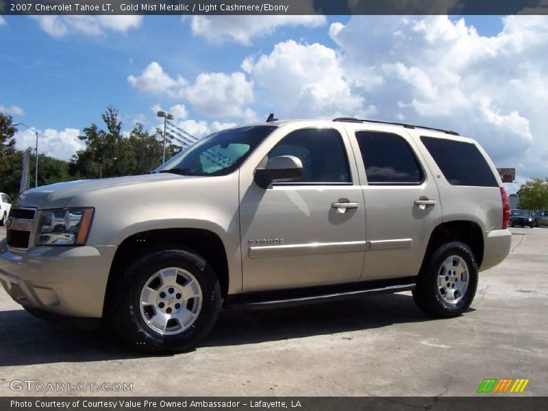 Gold Mist Metallic / Light Cashmere/Ebony 2007 Chevrolet Tahoe LT