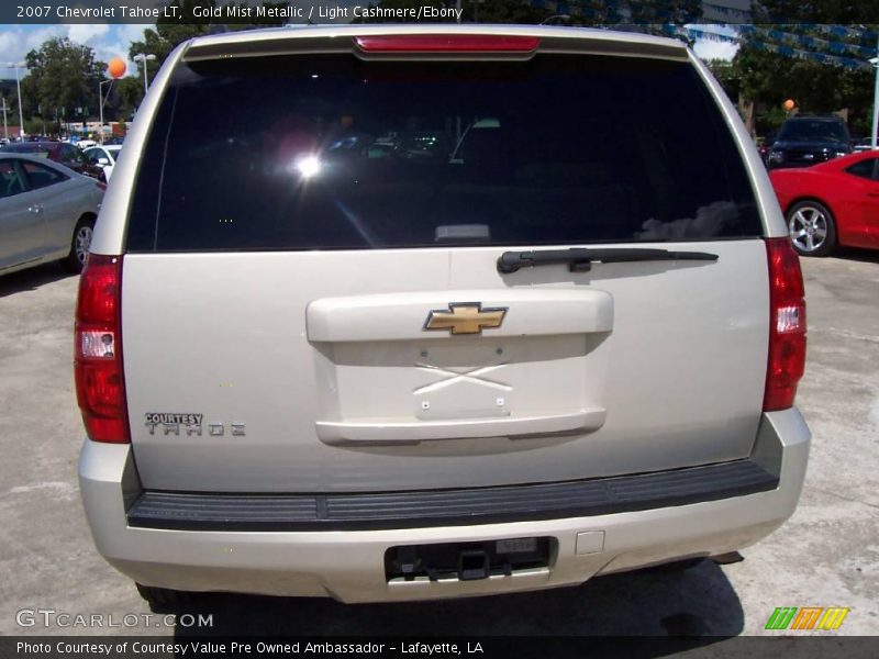 Gold Mist Metallic / Light Cashmere/Ebony 2007 Chevrolet Tahoe LT