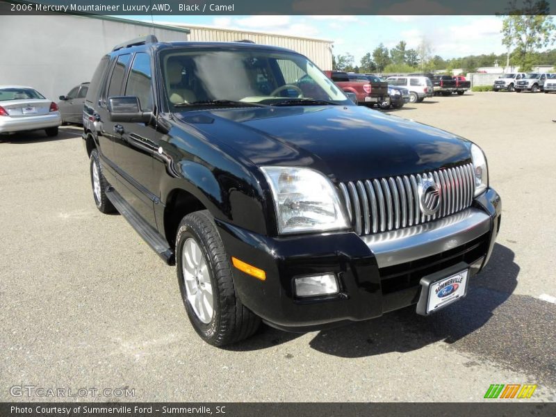 Black / Camel 2006 Mercury Mountaineer Luxury AWD