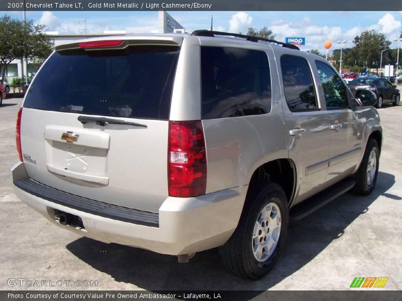 Gold Mist Metallic / Light Cashmere/Ebony 2007 Chevrolet Tahoe LT
