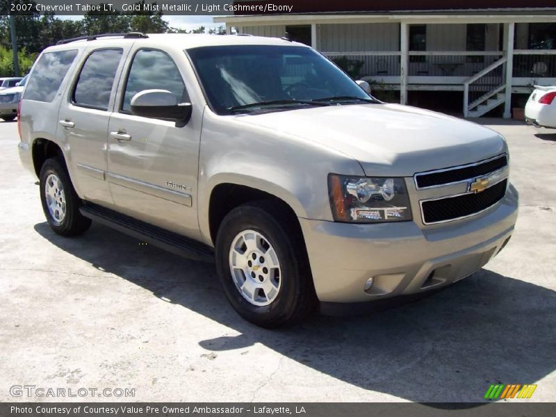 Gold Mist Metallic / Light Cashmere/Ebony 2007 Chevrolet Tahoe LT