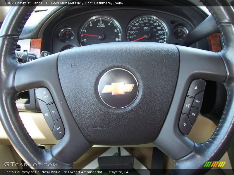 Gold Mist Metallic / Light Cashmere/Ebony 2007 Chevrolet Tahoe LT