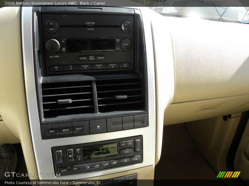 Black / Camel 2006 Mercury Mountaineer Luxury AWD