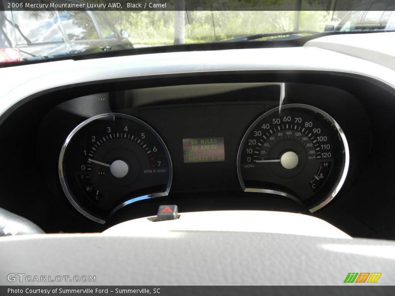 Black / Camel 2006 Mercury Mountaineer Luxury AWD