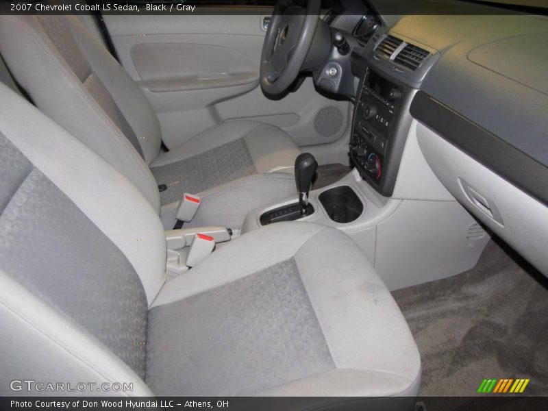 Black / Gray 2007 Chevrolet Cobalt LS Sedan