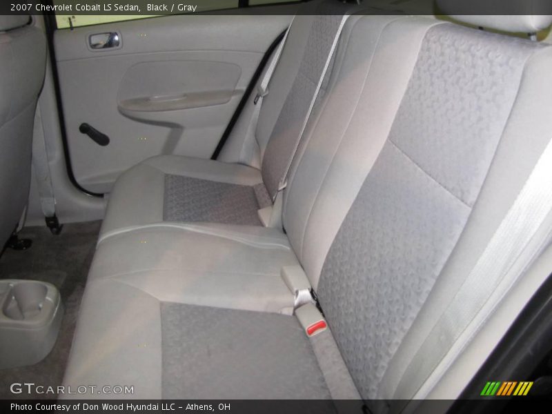 Black / Gray 2007 Chevrolet Cobalt LS Sedan