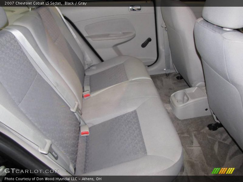 Black / Gray 2007 Chevrolet Cobalt LS Sedan