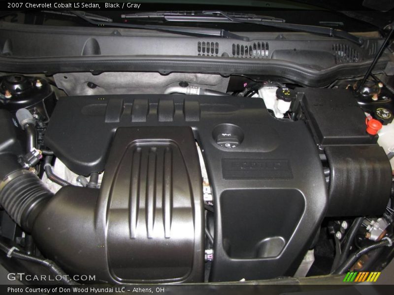 Black / Gray 2007 Chevrolet Cobalt LS Sedan