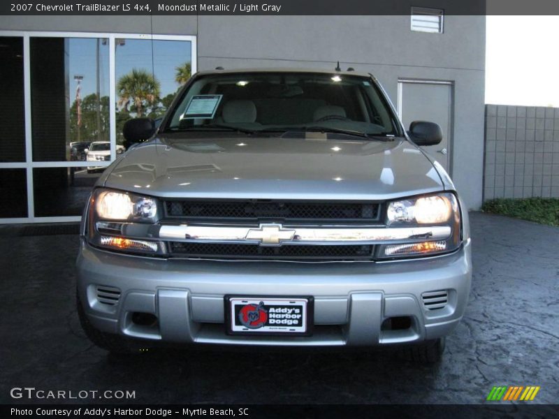 Moondust Metallic / Light Gray 2007 Chevrolet TrailBlazer LS 4x4
