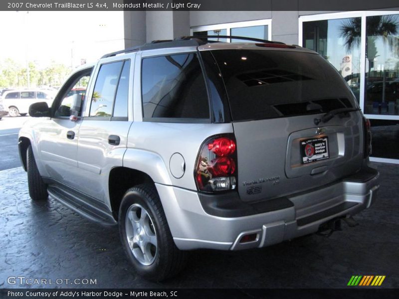 Moondust Metallic / Light Gray 2007 Chevrolet TrailBlazer LS 4x4