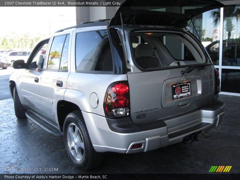 Moondust Metallic / Light Gray 2007 Chevrolet TrailBlazer LS 4x4