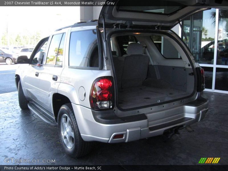 Moondust Metallic / Light Gray 2007 Chevrolet TrailBlazer LS 4x4