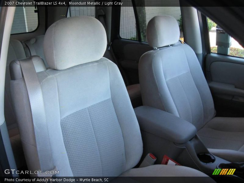 Moondust Metallic / Light Gray 2007 Chevrolet TrailBlazer LS 4x4