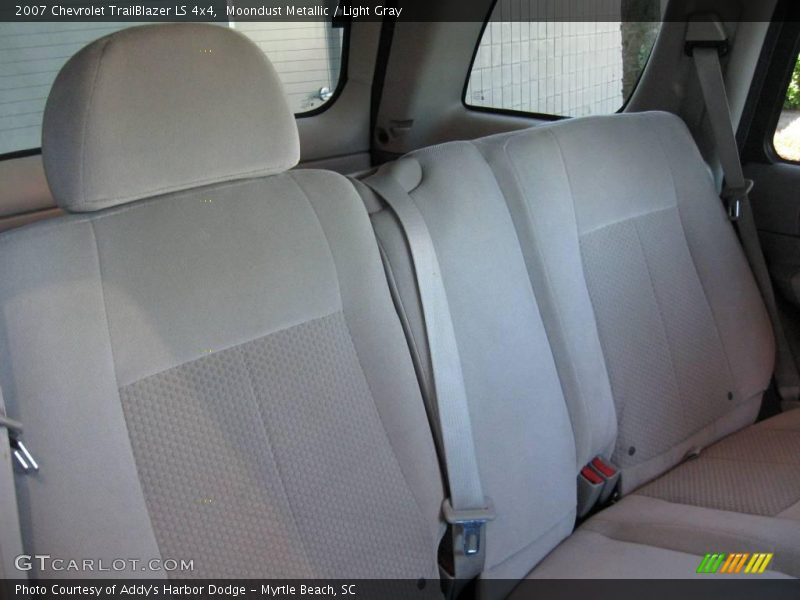 Moondust Metallic / Light Gray 2007 Chevrolet TrailBlazer LS 4x4