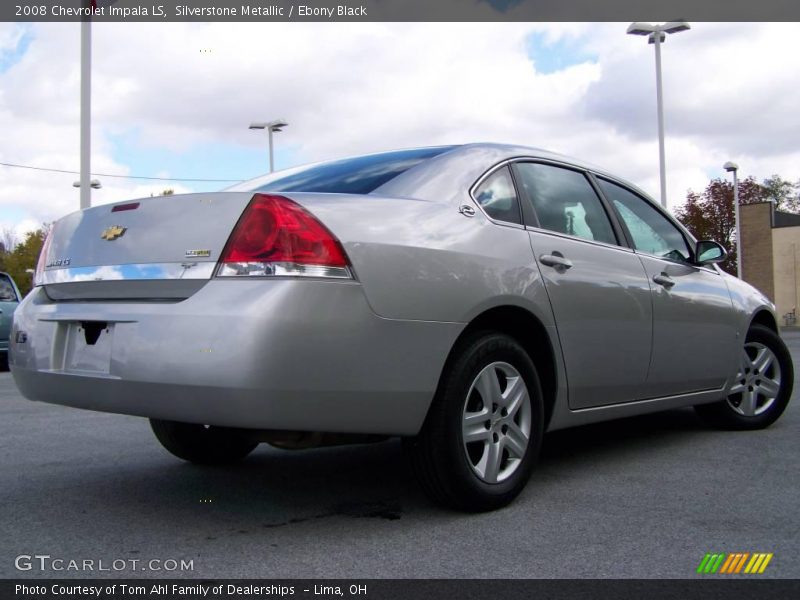 Silverstone Metallic / Ebony Black 2008 Chevrolet Impala LS