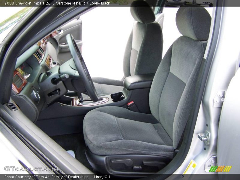 Silverstone Metallic / Ebony Black 2008 Chevrolet Impala LS