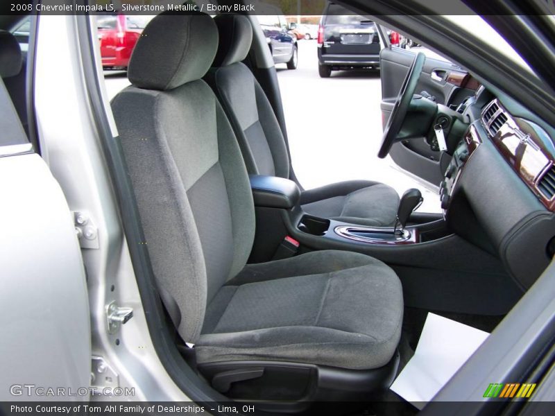 Silverstone Metallic / Ebony Black 2008 Chevrolet Impala LS