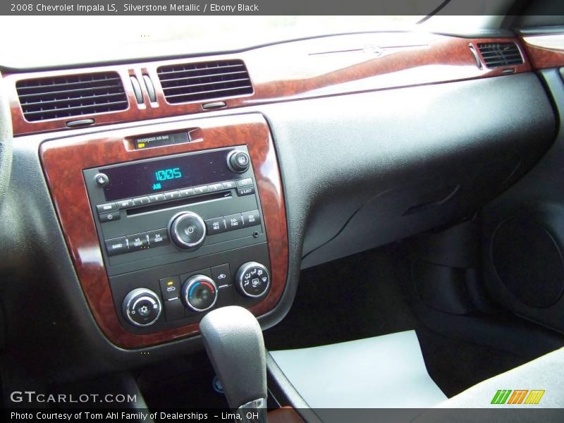 Silverstone Metallic / Ebony Black 2008 Chevrolet Impala LS