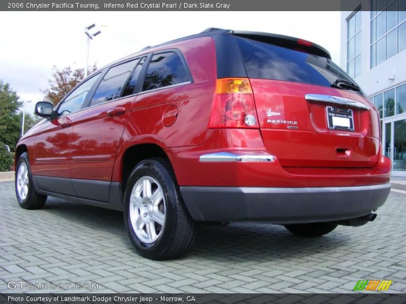 Inferno Red Crystal Pearl / Dark Slate Gray 2006 Chrysler Pacifica Touring