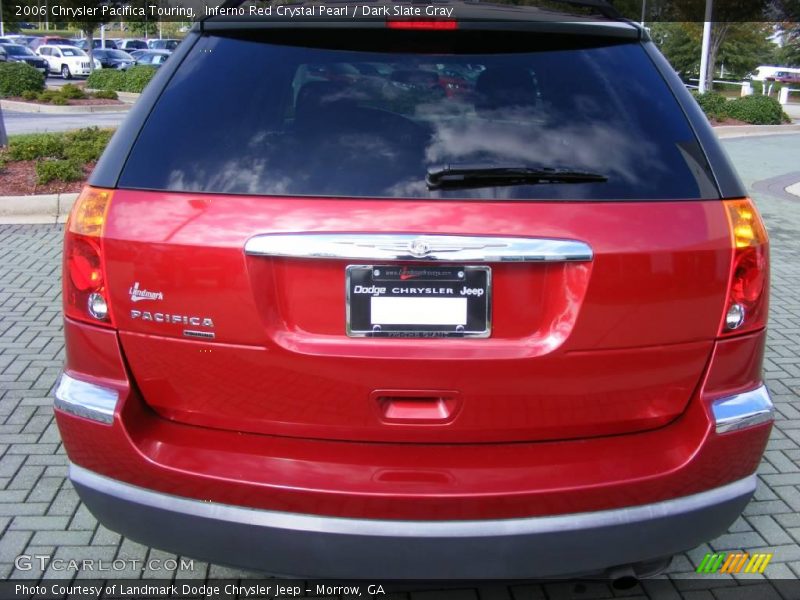 Inferno Red Crystal Pearl / Dark Slate Gray 2006 Chrysler Pacifica Touring