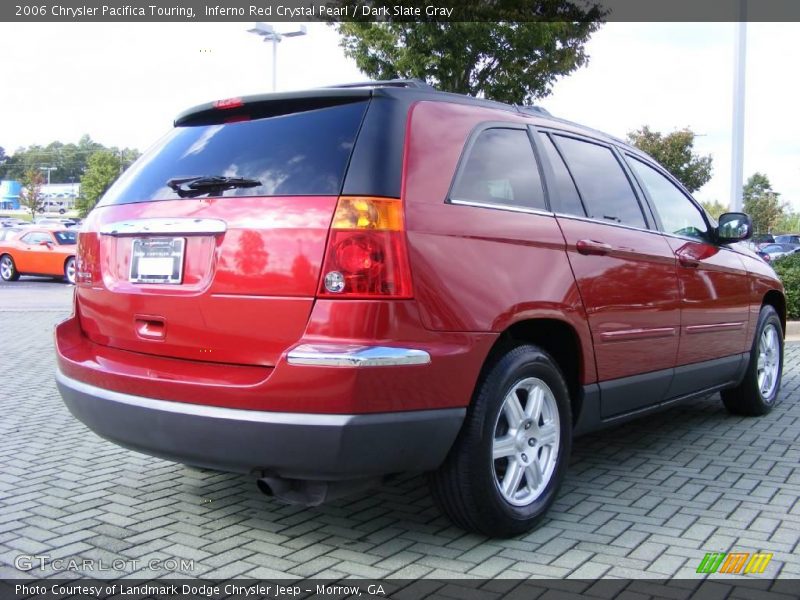 Inferno Red Crystal Pearl / Dark Slate Gray 2006 Chrysler Pacifica Touring