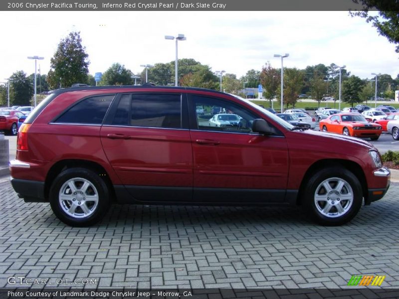 Inferno Red Crystal Pearl / Dark Slate Gray 2006 Chrysler Pacifica Touring
