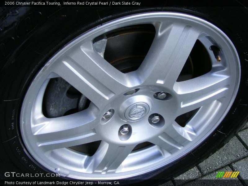 Inferno Red Crystal Pearl / Dark Slate Gray 2006 Chrysler Pacifica Touring