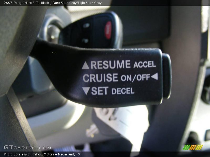 Black / Dark Slate Gray/Light Slate Gray 2007 Dodge Nitro SLT