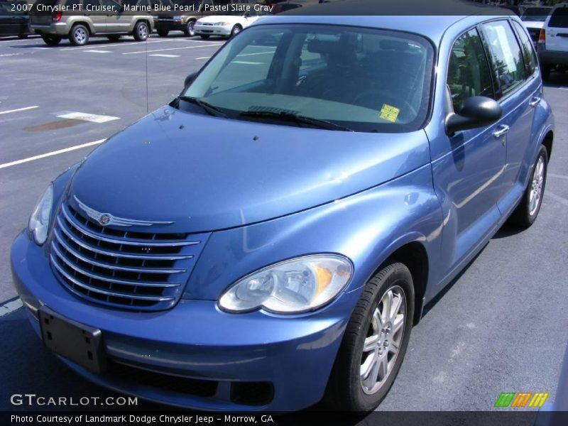 Marine Blue Pearl / Pastel Slate Gray 2007 Chrysler PT Cruiser