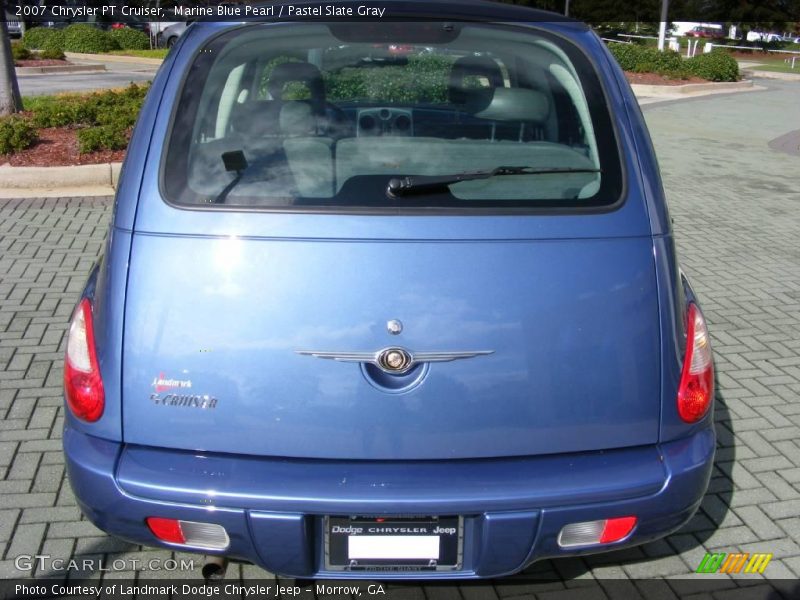 Marine Blue Pearl / Pastel Slate Gray 2007 Chrysler PT Cruiser