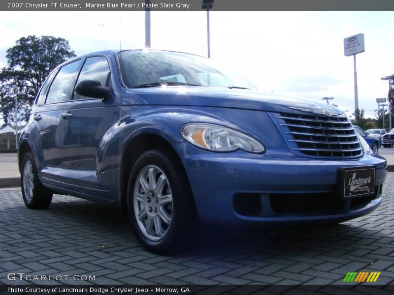 Marine Blue Pearl / Pastel Slate Gray 2007 Chrysler PT Cruiser