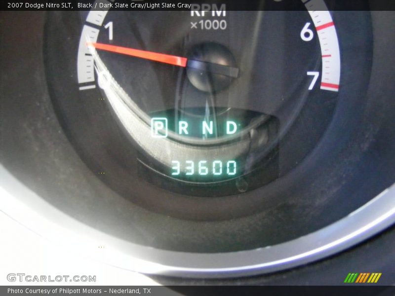 Black / Dark Slate Gray/Light Slate Gray 2007 Dodge Nitro SLT