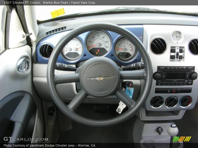 Marine Blue Pearl / Pastel Slate Gray 2007 Chrysler PT Cruiser