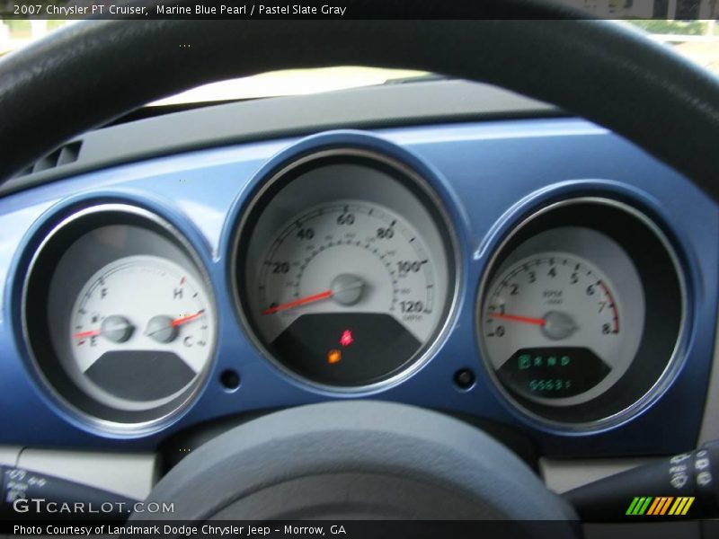 Marine Blue Pearl / Pastel Slate Gray 2007 Chrysler PT Cruiser