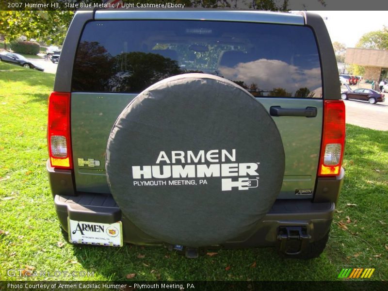 Slate Blue Metallic / Light Cashmere/Ebony 2007 Hummer H3