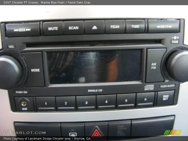 Marine Blue Pearl / Pastel Slate Gray 2007 Chrysler PT Cruiser