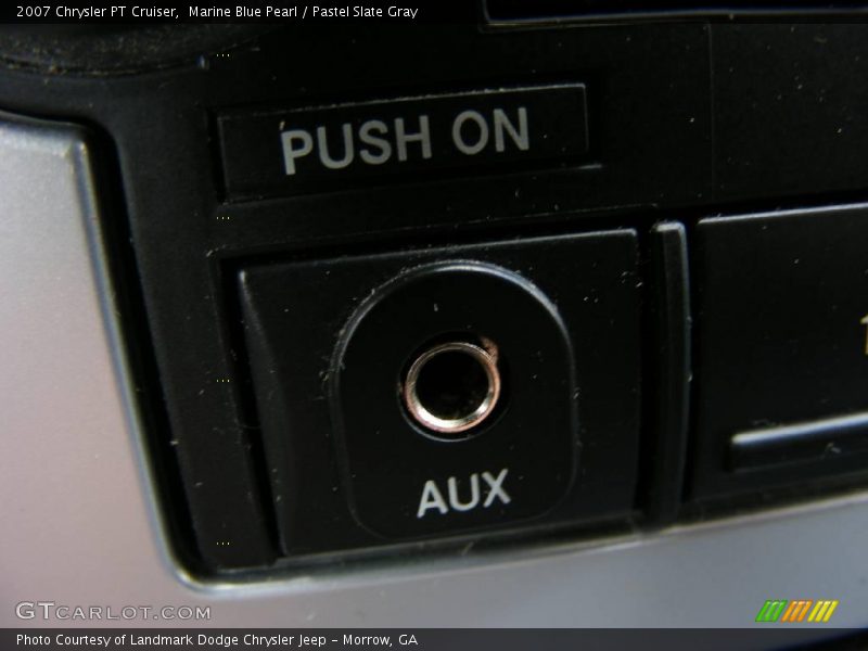 Marine Blue Pearl / Pastel Slate Gray 2007 Chrysler PT Cruiser