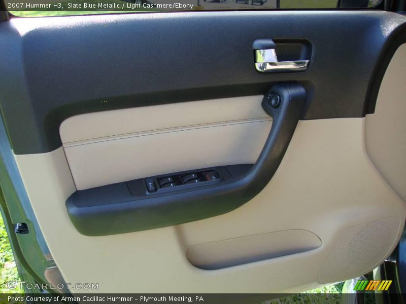 Slate Blue Metallic / Light Cashmere/Ebony 2007 Hummer H3