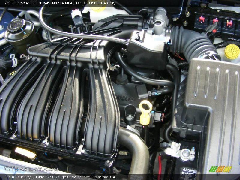 Marine Blue Pearl / Pastel Slate Gray 2007 Chrysler PT Cruiser