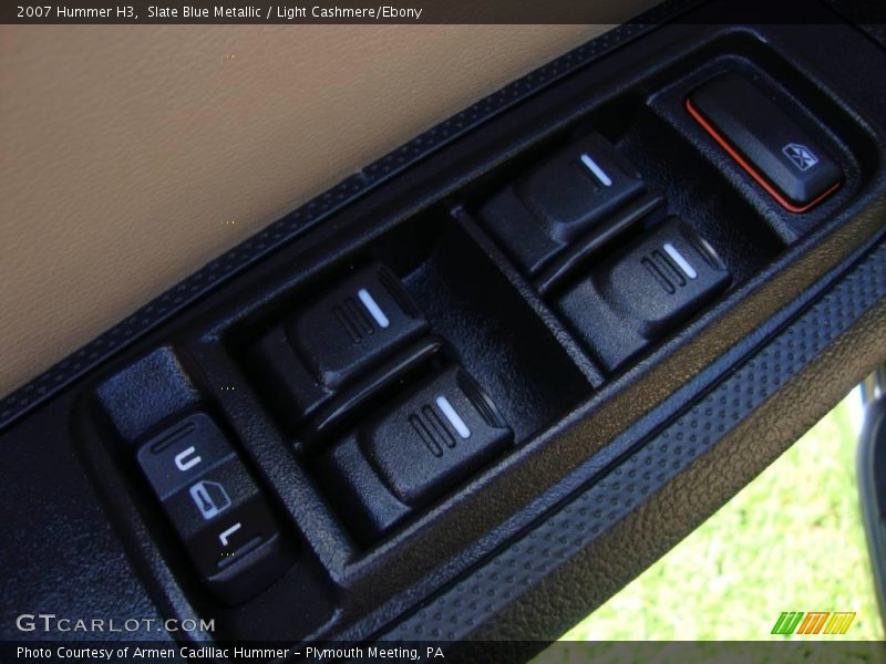 Slate Blue Metallic / Light Cashmere/Ebony 2007 Hummer H3