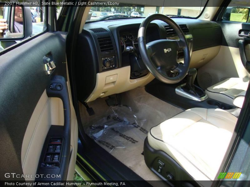 Slate Blue Metallic / Light Cashmere/Ebony 2007 Hummer H3