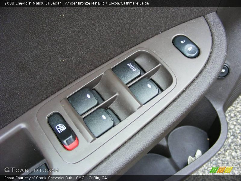 Amber Bronze Metallic / Cocoa/Cashmere Beige 2008 Chevrolet Malibu LT Sedan