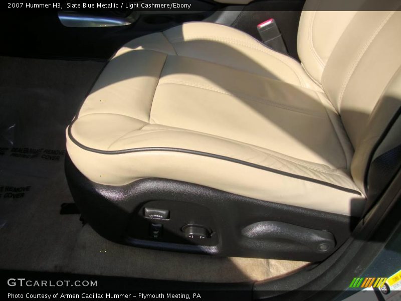 Slate Blue Metallic / Light Cashmere/Ebony 2007 Hummer H3