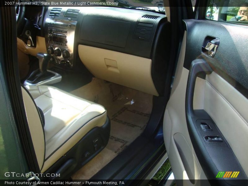 Slate Blue Metallic / Light Cashmere/Ebony 2007 Hummer H3