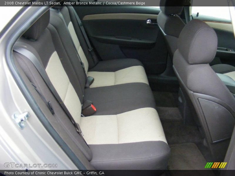 Amber Bronze Metallic / Cocoa/Cashmere Beige 2008 Chevrolet Malibu LT Sedan