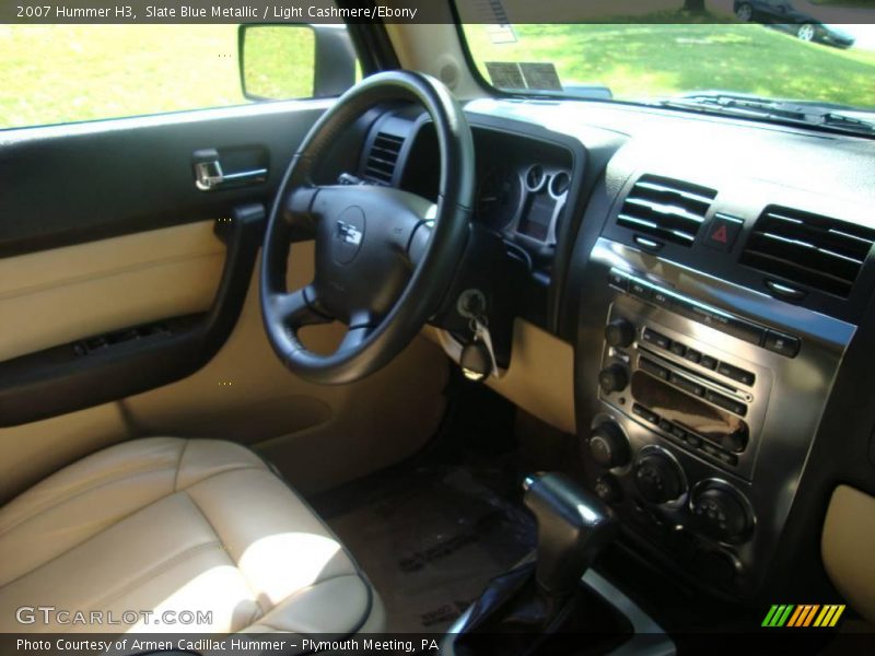 Slate Blue Metallic / Light Cashmere/Ebony 2007 Hummer H3