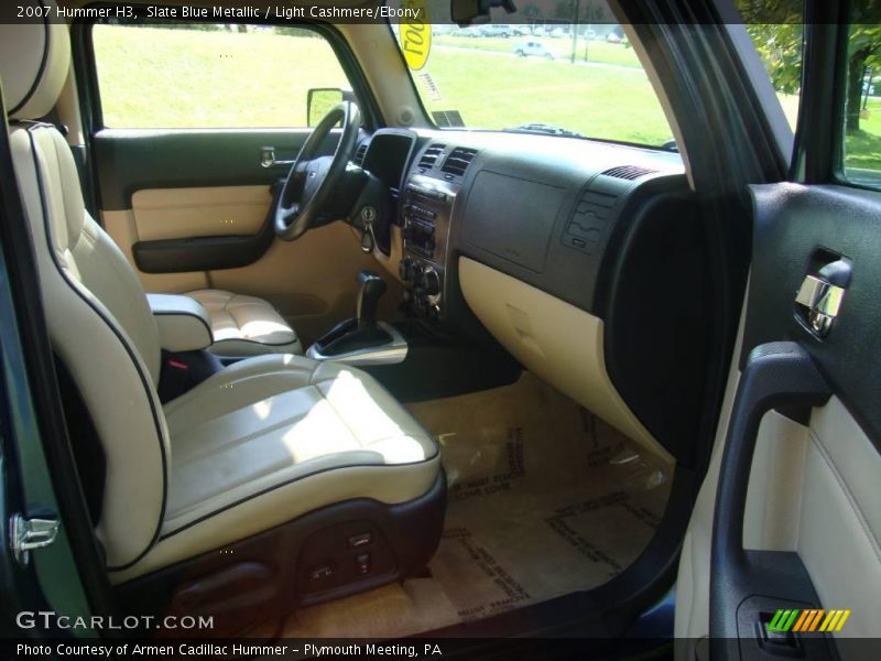 Slate Blue Metallic / Light Cashmere/Ebony 2007 Hummer H3