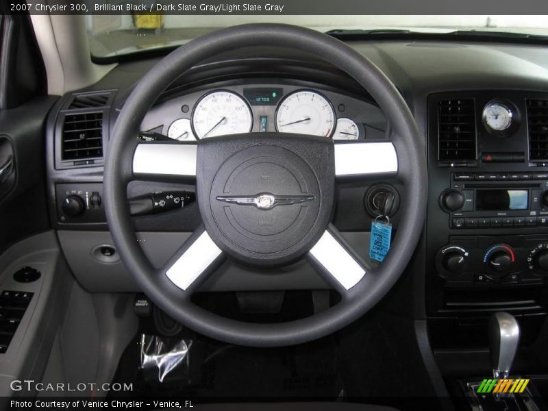 Brilliant Black / Dark Slate Gray/Light Slate Gray 2007 Chrysler 300